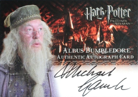 Michael Gambon as Albus Dumbledore - Front