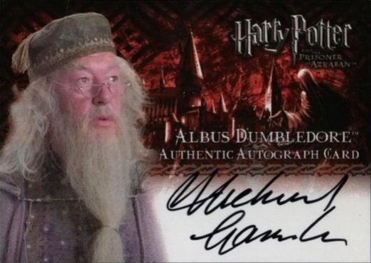 Michael Gambon as Albus Dumbledore - Front