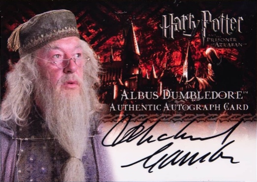 Michael Gambon as Albus Dumbledore - Front