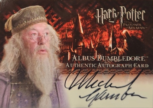 Michael Gambon as Albus Dumbledore - Front