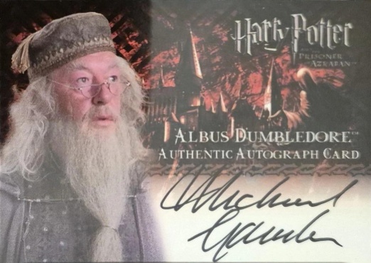 Michael Gambon as Albus Dumbledore - Front