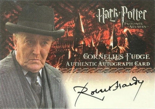 Robert Hardy as Cornelius Fudge - Front