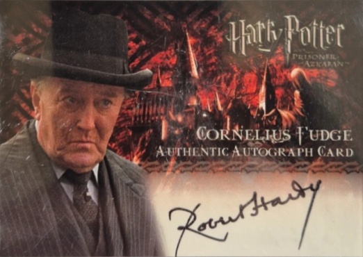 Robert Hardy as Cornelius Fudge - Front