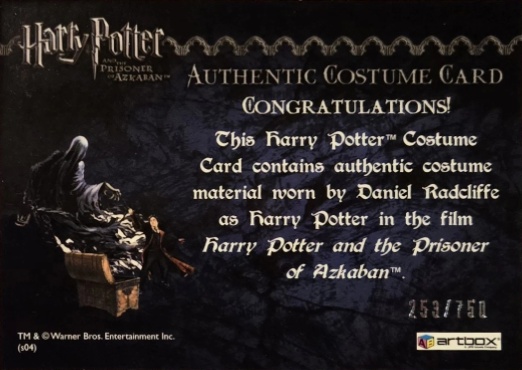 Harry Potter's Black School Robe - Back