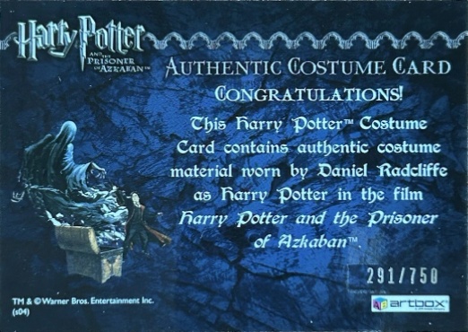 Harry Potter's Black School Robe - Back