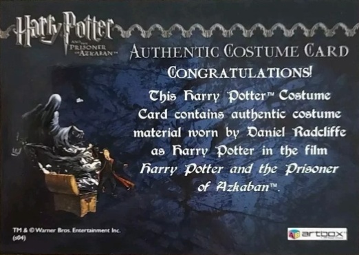 Harry Potter's Gray T-Shirt - Back