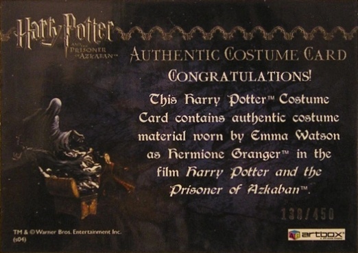 Hermione Granger's  Pink Sweater - Back