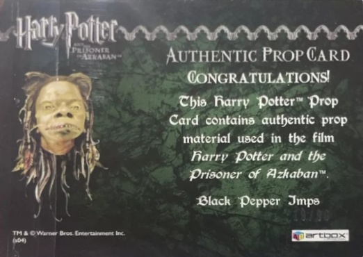 Black Pepper Imps - Back