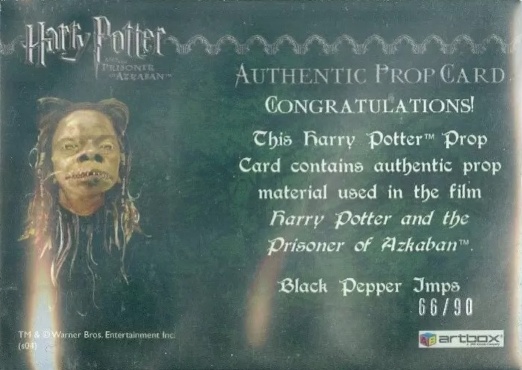 Black Pepper Imps - Back