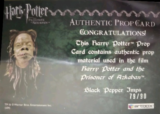 Black Pepper Imps - Back