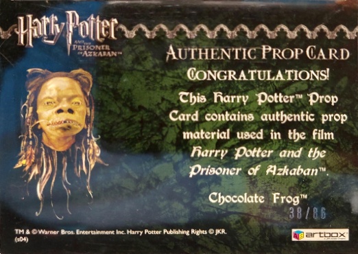Chocolate Frog - Back