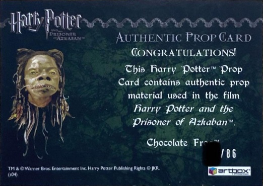 Chocolate Frog - Back