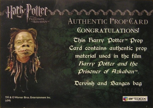 Dervish and Banges Bag - Back