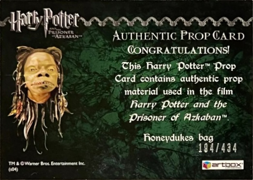 Honeydukes Bag - Back