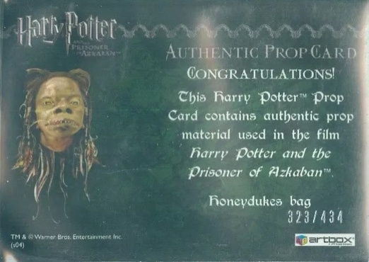 Honeydukes Bag - Back