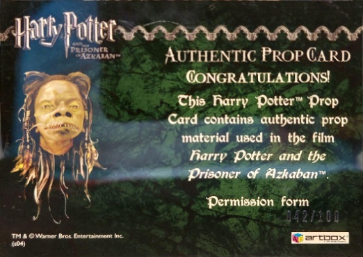 Permission Form - Back