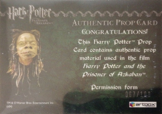 Permission Form - Back