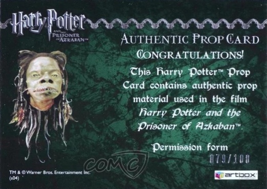 Permission Form - Back