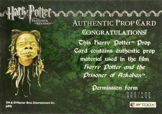 Permission Form - Back