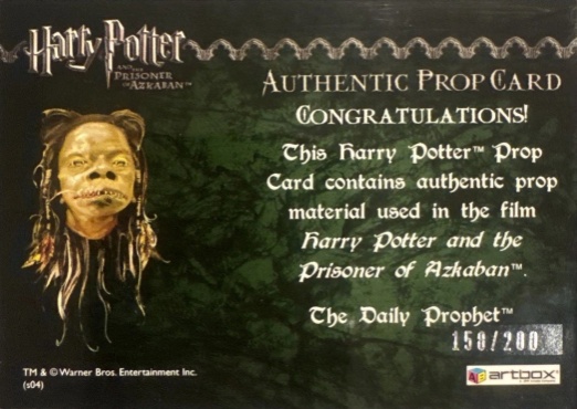 The Daily Prophet - Back