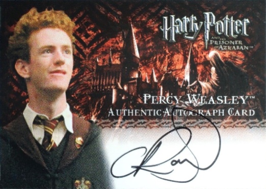 Chris Rankin as Percy Weasley - Front