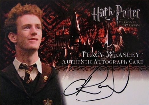 Chris Rankin as Percy Weasley - Front