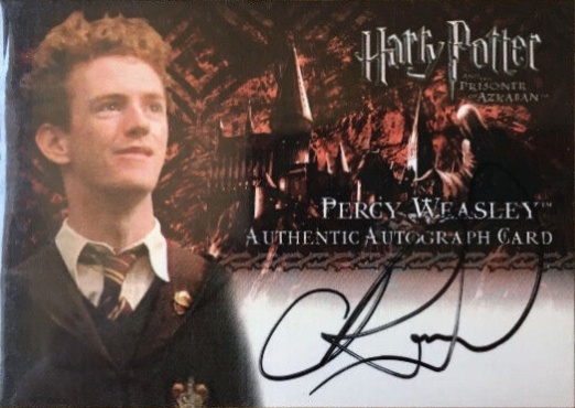Chris Rankin as Percy Weasley - Front