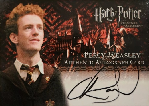 Chris Rankin as Percy Weasley - Front