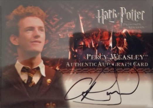 Chris Rankin as Percy Weasley - Front