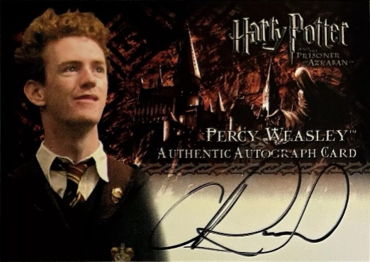 Chris Rankin as Percy Weasley - Front