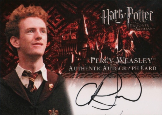 Chris Rankin as Percy Weasley - Front