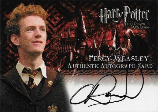Chris Rankin as Percy Weasley - Front