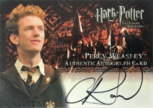 Chris Rankin as Percy Weasley - Front