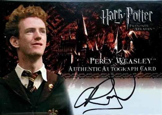 Chris Rankin as Percy Weasley - Front