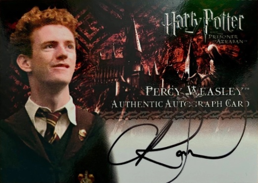 Chris Rankin as Percy Weasley - Front