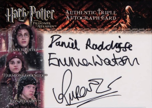 Daniel Radcliffe  Emma Watson  Rupert Grint - Front