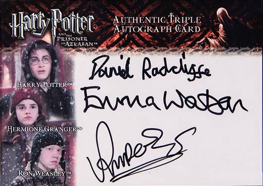 Daniel Radcliffe  Emma Watson  Rupert Grint - Front