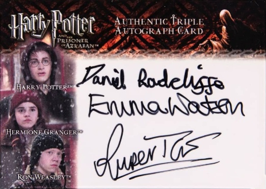 Daniel Radcliffe  Emma Watson  Rupert Grint - Front