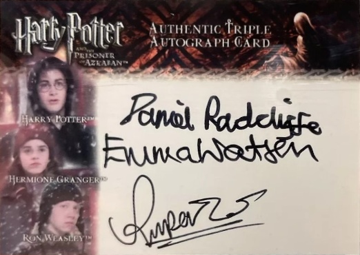 Daniel Radcliffe  Emma Watson  Rupert Grint - Front