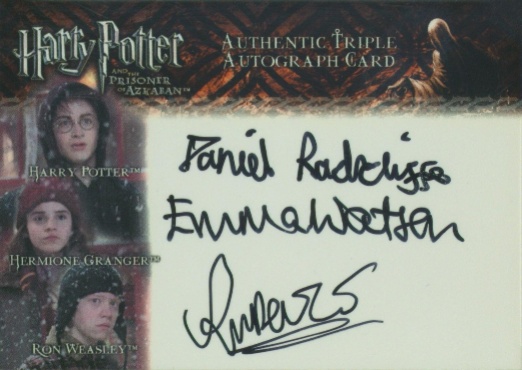 Daniel Radcliffe  Emma Watson  Rupert Grint - Front