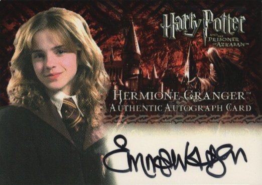 Emma Watson as Hermione Granger - Front