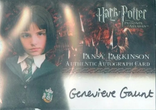 Genevieve Gaunt as Pansy Parkinson - Front