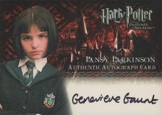 Genevieve Gaunt as Pansy Parkinson - Front