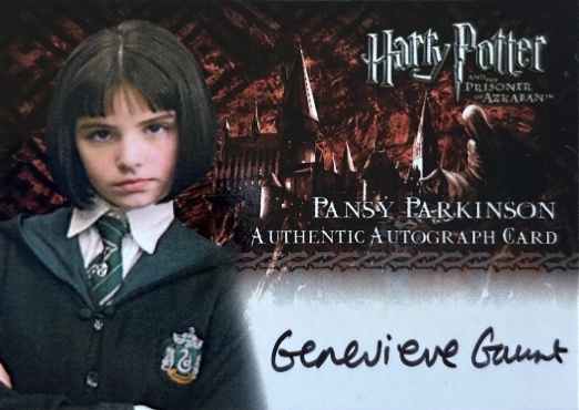 Genevieve Gaunt as Pansy Parkinson - Front