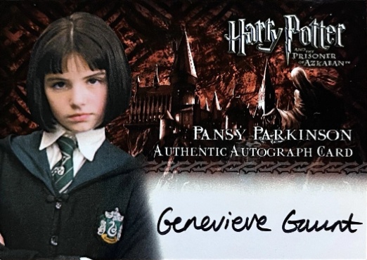 Genevieve Gaunt as Pansy Parkinson - Front