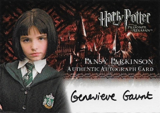 Genevieve Gaunt as Pansy Parkinson - Front