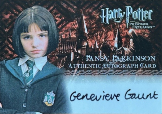 Genevieve Gaunt as Pansy Parkinson - Front