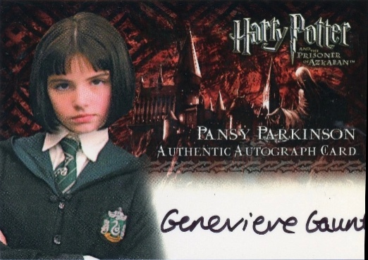 Genevieve Gaunt as Pansy Parkinson - Front
