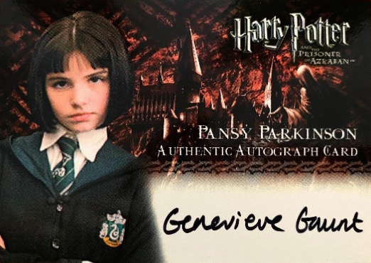 Genevieve Gaunt as Pansy Parkinson - Front