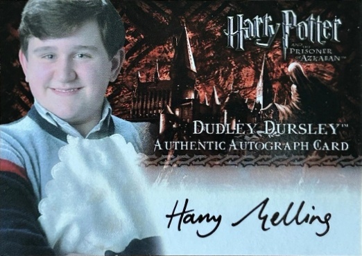 Harry Melling as Dudley Dursley - Front